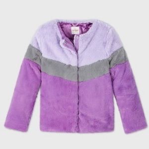 2/$30 Cat & Jacket Winter Jacket Large 10/12 Faux